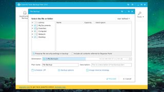 EaseUS Todo Backup Free screen grab