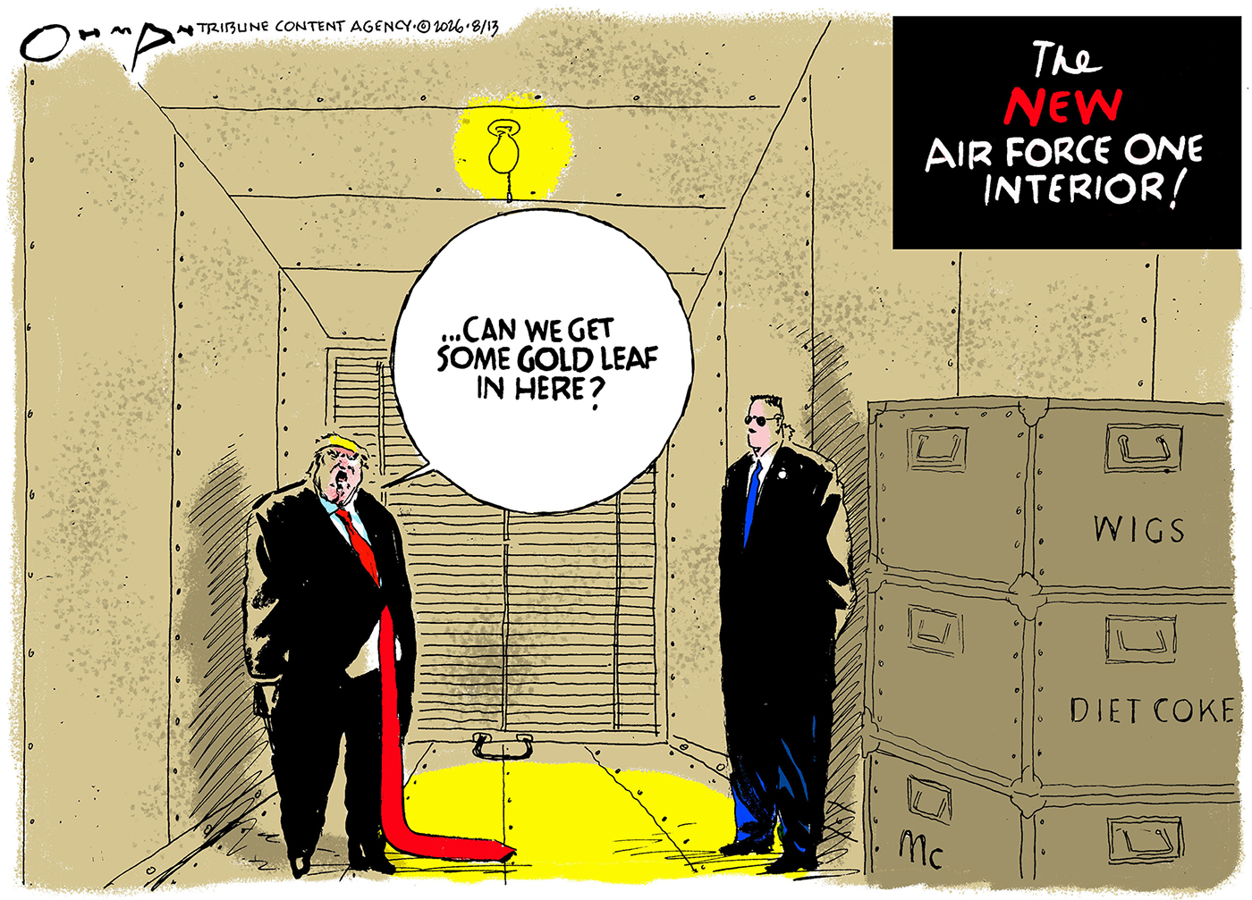 Political cartoon