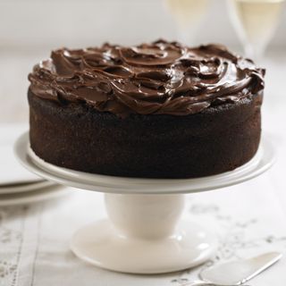 Dark Chocolate Fudge Cake