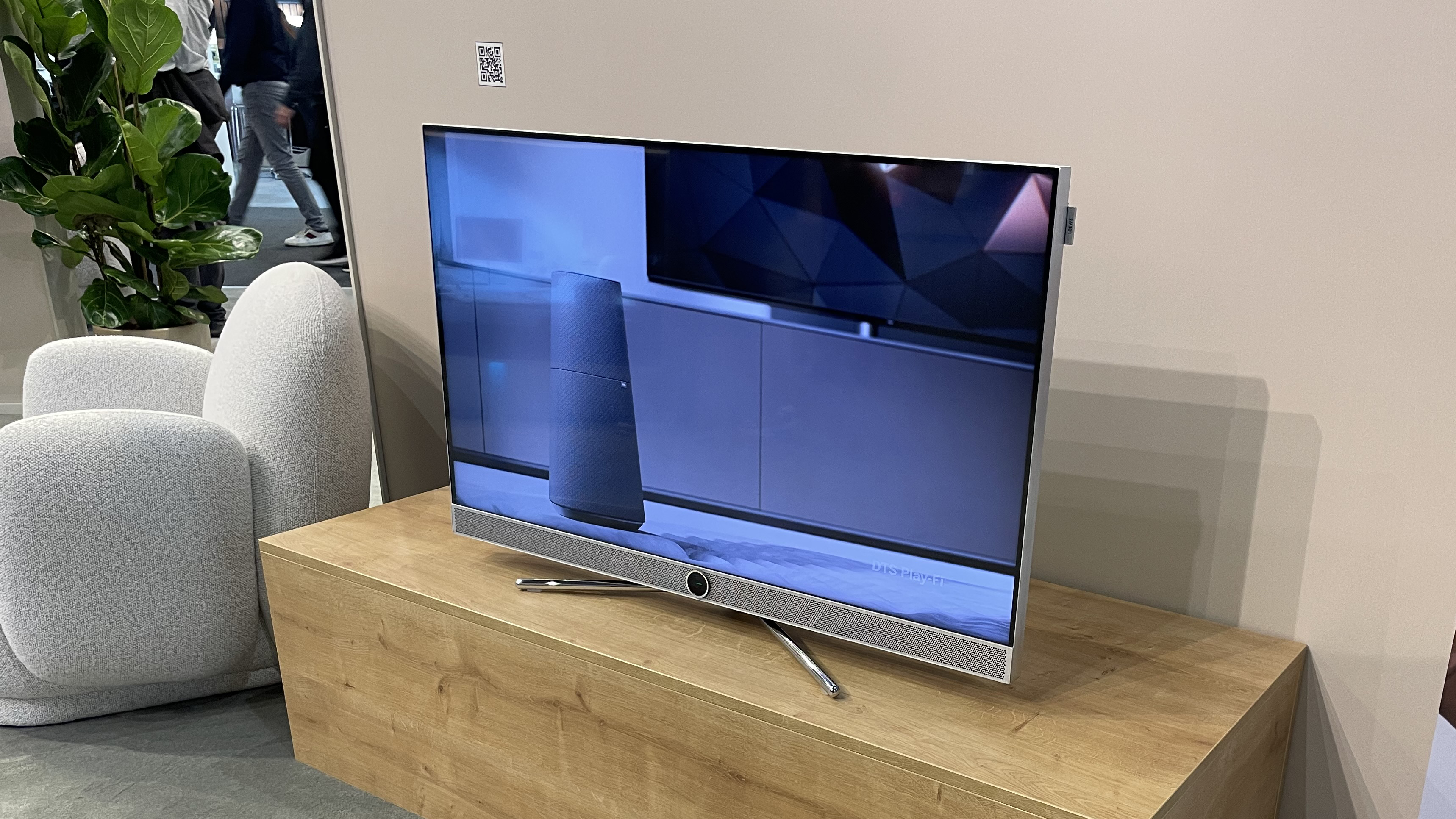 The Loewe Vega TV at ISE 2026