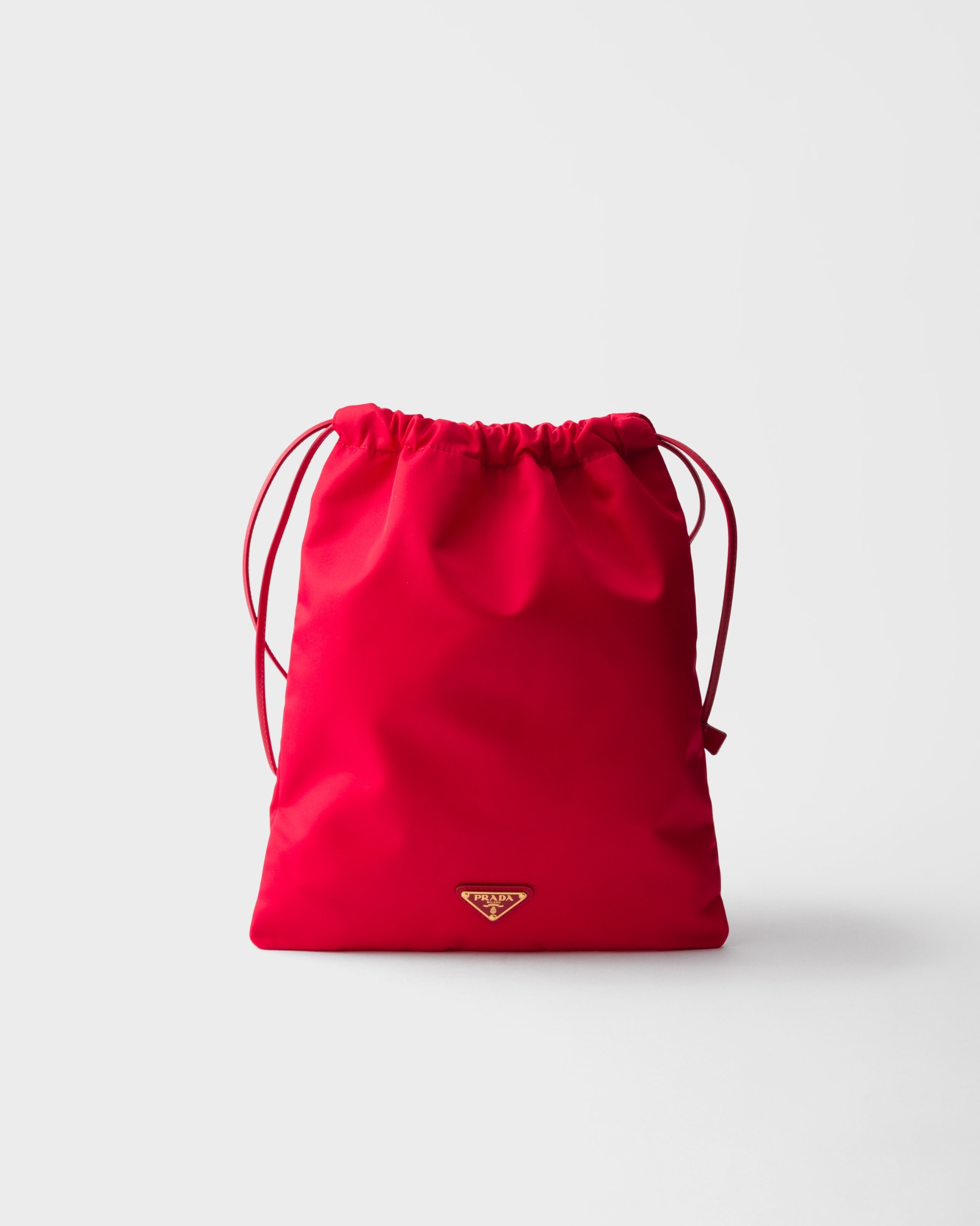 Prada Wish Re-Nylon Pouch - Red