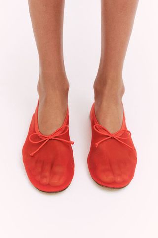 Mesh Ballet Flats