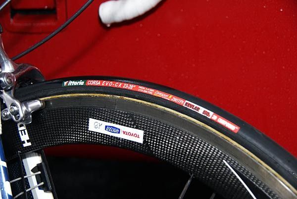 Some Toyota-United riders were on tubulars&hellip;