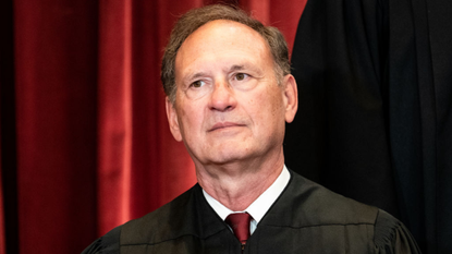 US Supreme Court Justice Samuel Alito poses for an official portrait