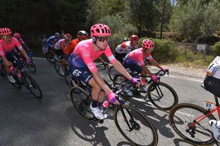 Logan Owen (EF Education First) on stage 2 of the 2019 Vuelta a España