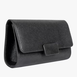 Black clutch bag