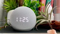 best smart home devices: Echo Dot with Clock