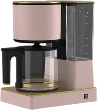 This millennial pink coffee machine is a kitchen must-have