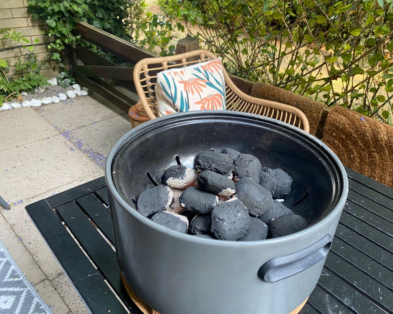 BergHOFF Tabletop BBQ before cooking