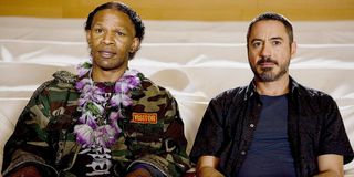 Jamie Foxx and Robert Downey Jr. in The Soloist
