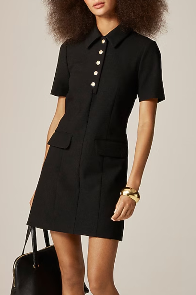 J.Crew, Parc Dress in Leopard Print
