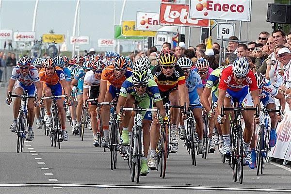 Bennati held the other sprinters at bay.