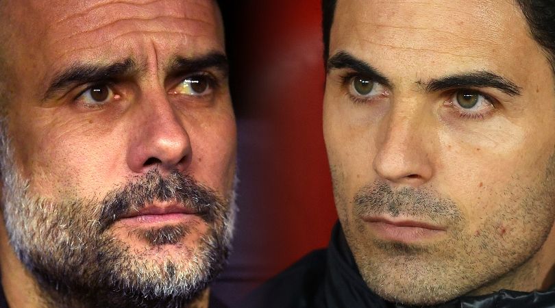 Manchester City manager Mikel Arteta and Arsenal manager Mikel Arteta.