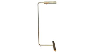 Cedric Hartman Brass Floor Reading Lamp