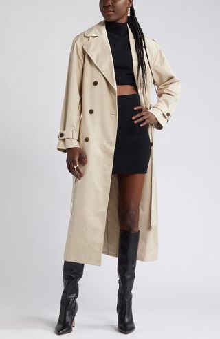 Belted Trench Coat