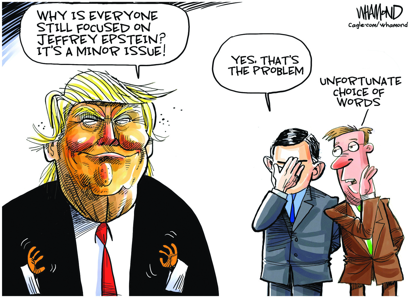 Political cartoon