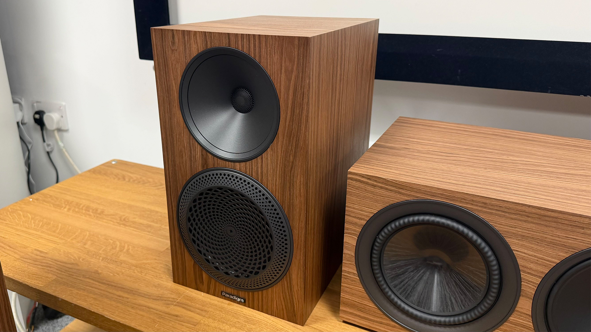A photograph of a speaker from the Paradigm Premier v2 5.1 package