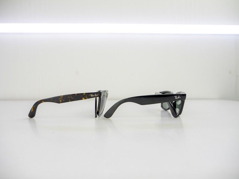 Ray Ban Stories Vs Wayfarer Side