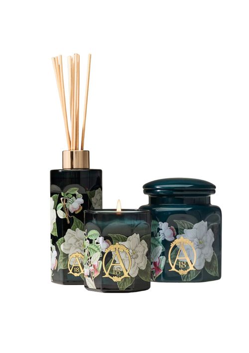 Apothecary 18 Floral Night Gardenia Glass Reed Diffuser