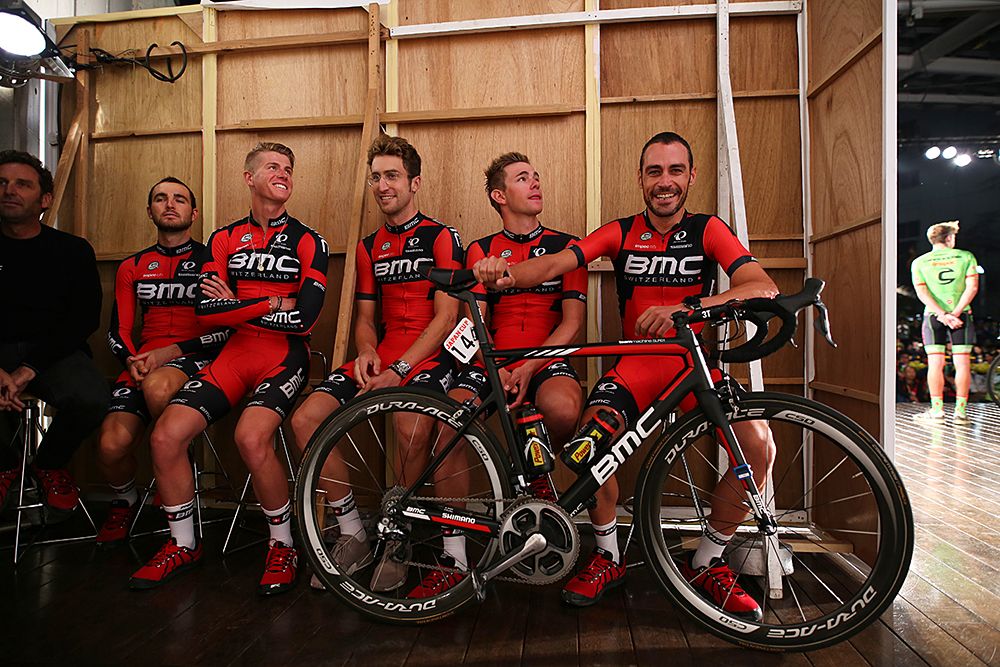 BMC Racing at 2016 Japan Cup team presentation