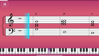 Simply Piano is bold and clear, which makes it easy to learn
