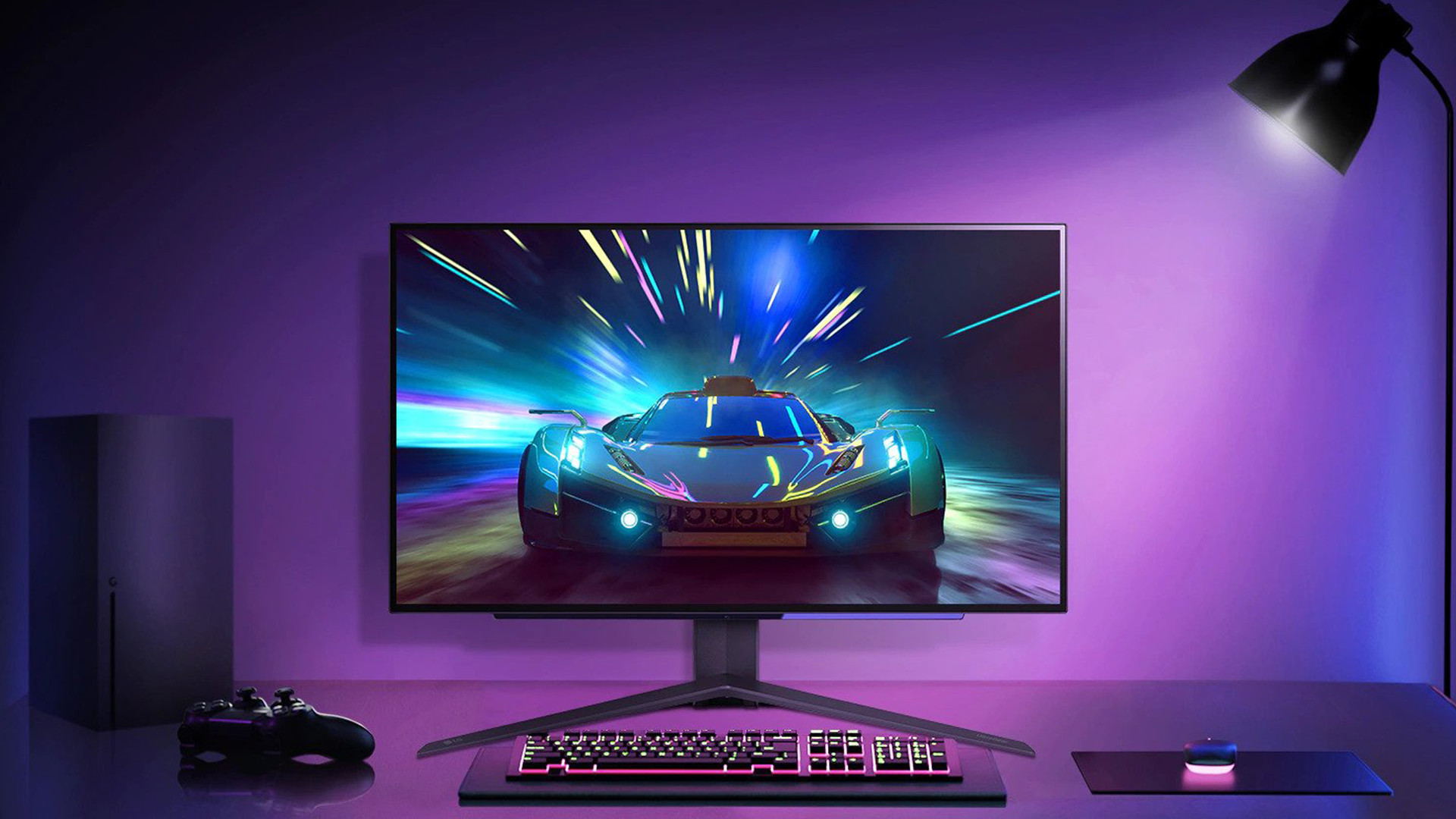 I saw LG's 27-inch OLED, the future of gaming monitors