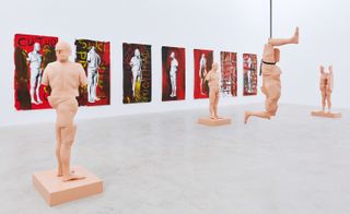 Installation view of ‘Paul McCarthy
