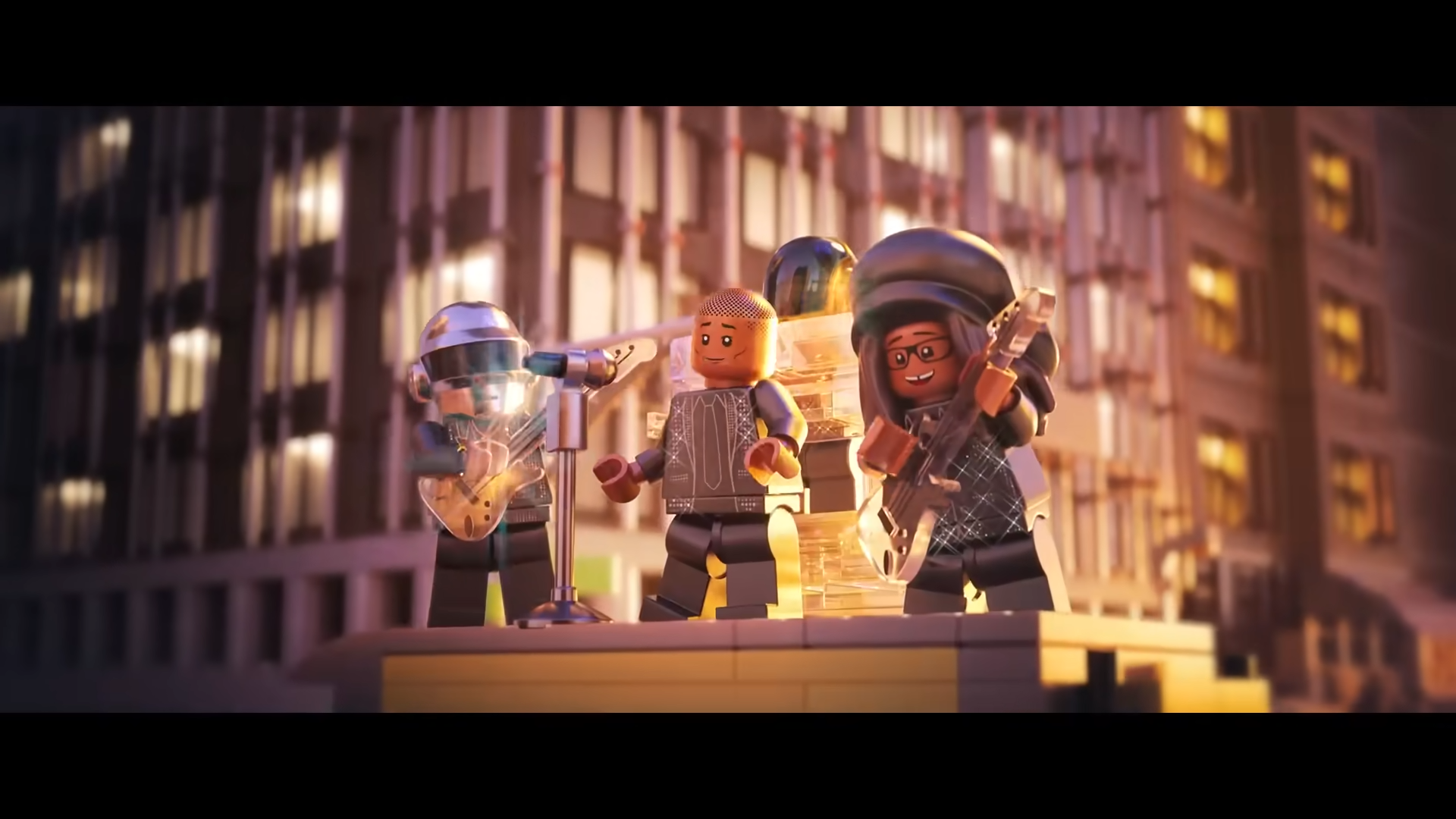 Daft Punk cameo alongside Pharrell Williams and Nile Rodgers in Piece by Piece