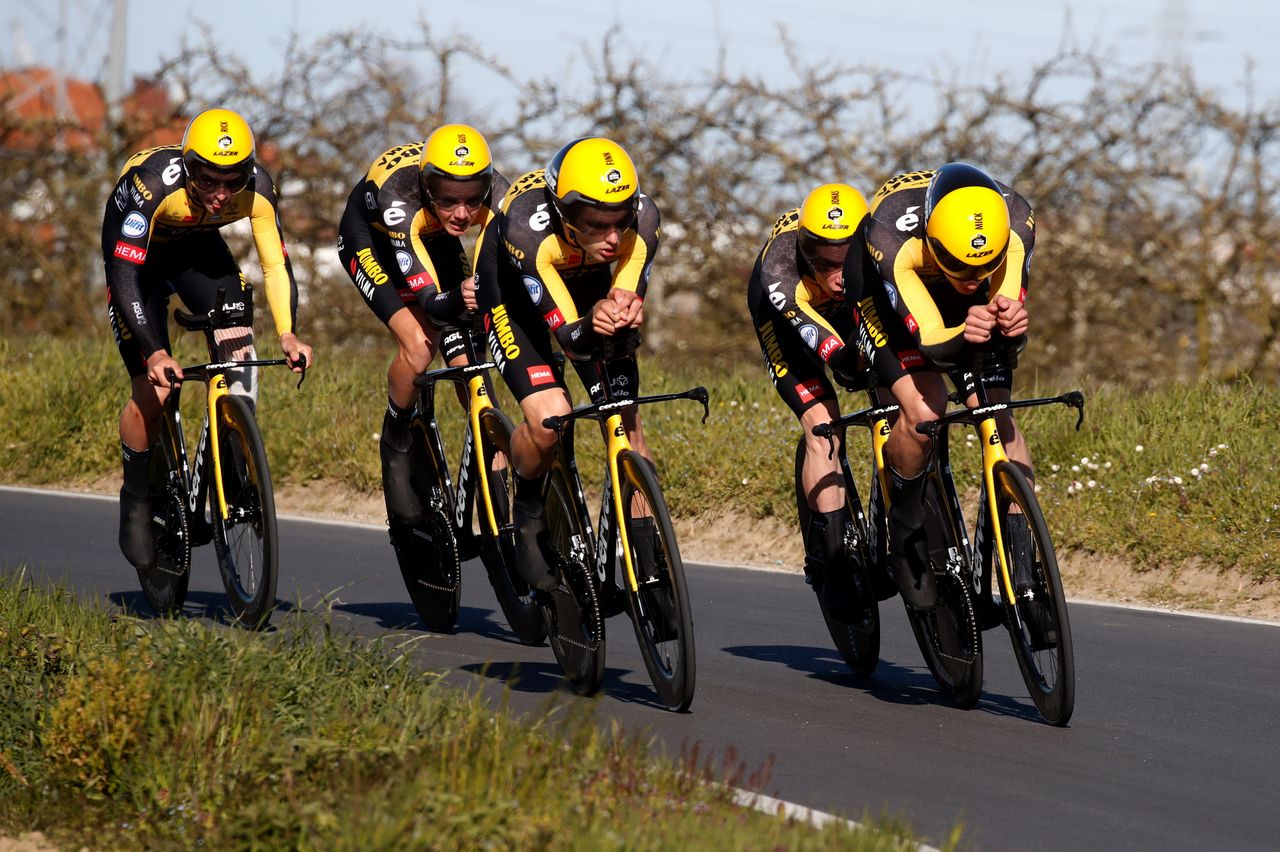 Settimana Internazionale Coppi e Bartali 2021 36th Edition TTT Gatteo Gatteo 10 km 23032021 Jumbo Visma photo Roberto BettiniBettiniPhoto2021