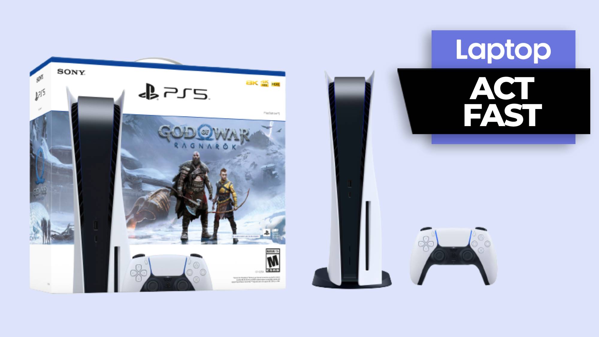 PS5 console and 'God of War Ragnarök' bundle is $50 off
