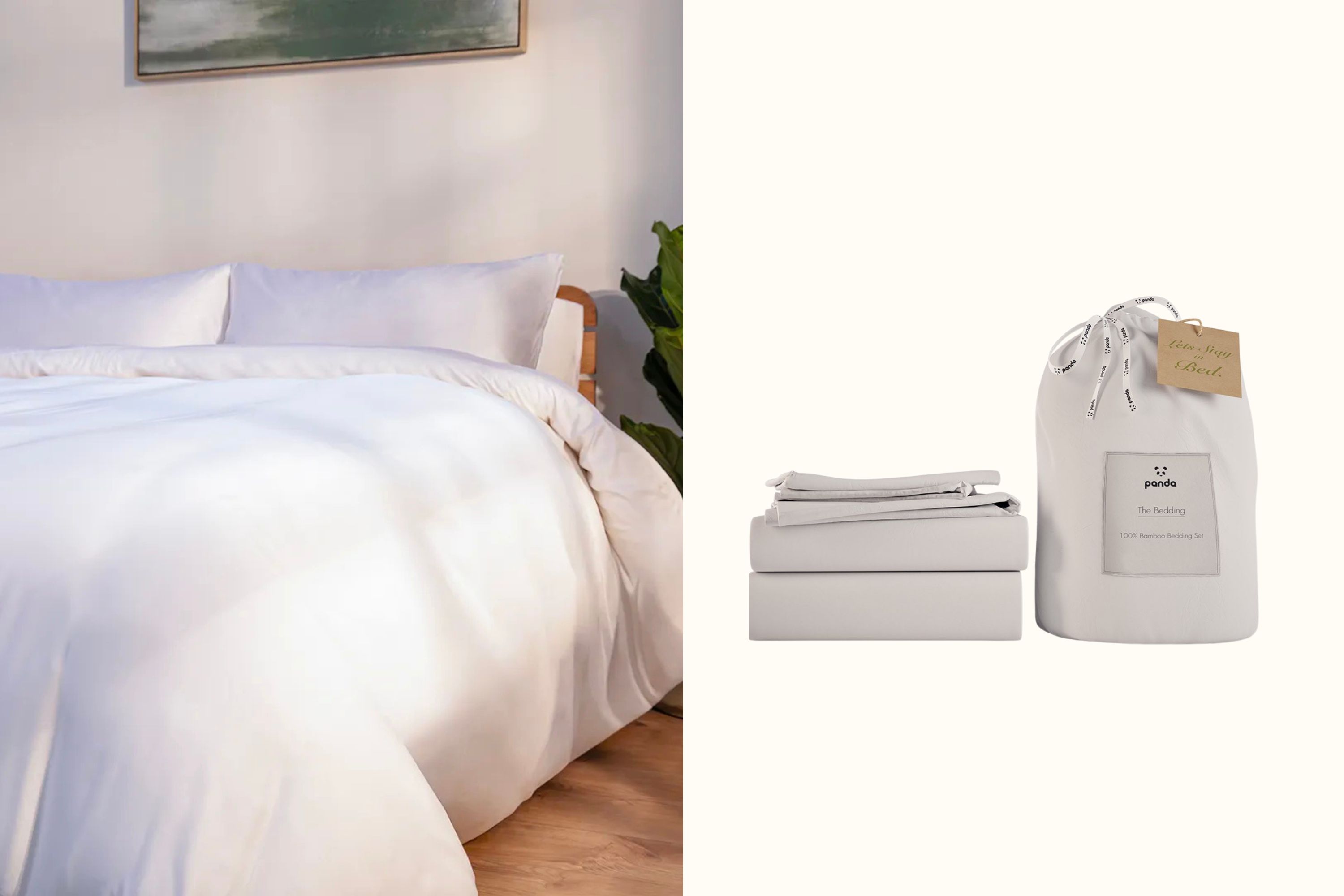 Panda London bedding
