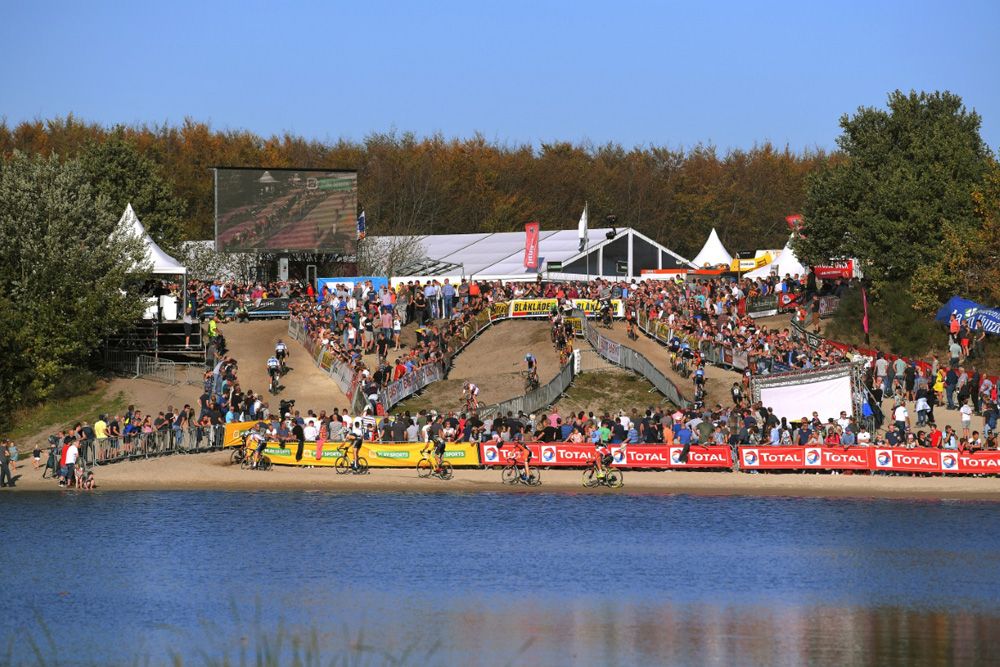 The warm weather made for a fast race in the sand