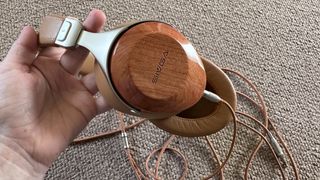 Sivga Robin headphones on a grey surface