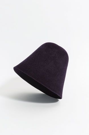 The starting point for many different hat designs, a felt cone that the milliner will translate into the latest style.