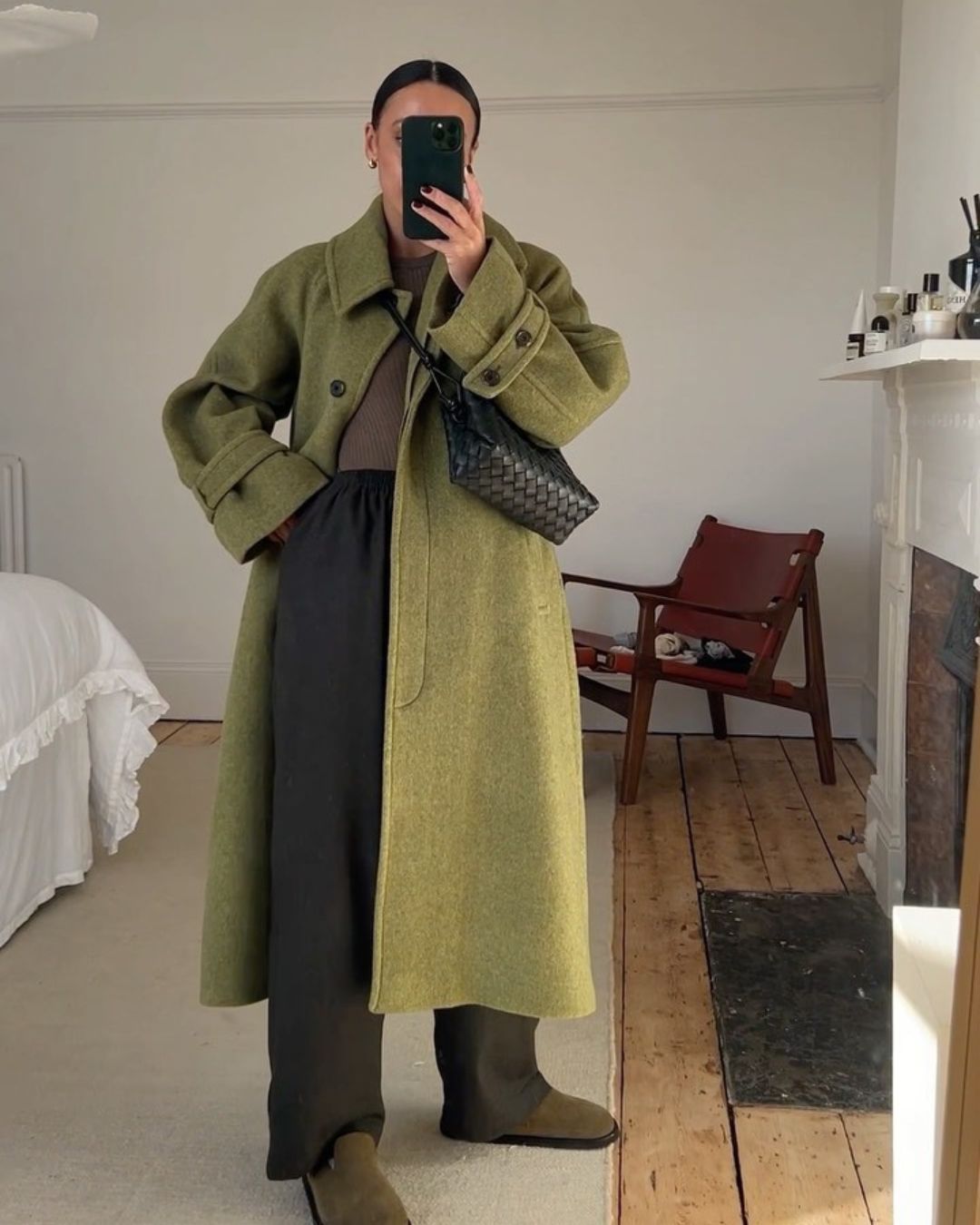 Nylon Olive green bag main image 1