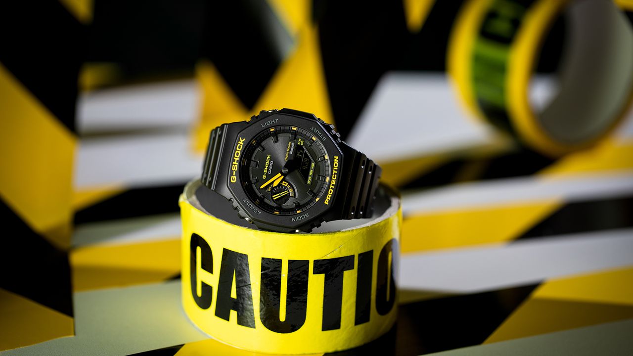 Casio G-Shock Caution Yellow