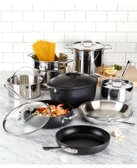 Mixed Materials 12-Pc. Cookware Set|&nbsp;was $999.99, now $599.99 at Macy's