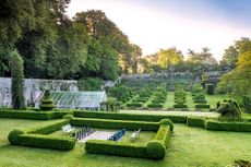 The five-acre garden, enclosed by 16th-century walls, has been replanted and reinvented by its owners over the past two decades. The garden at West Lavington Manor, Wiltshire. Photo: Jason Ingram.