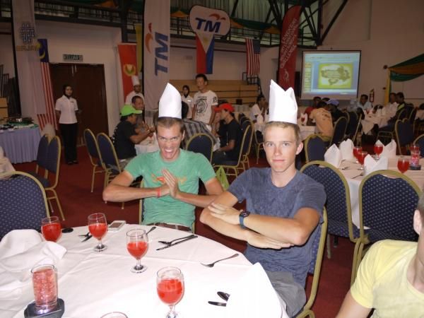 Awards dinner shenangians