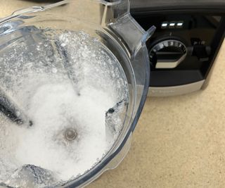 Ice made in the Vitamix Ascent Series A2300 Blender