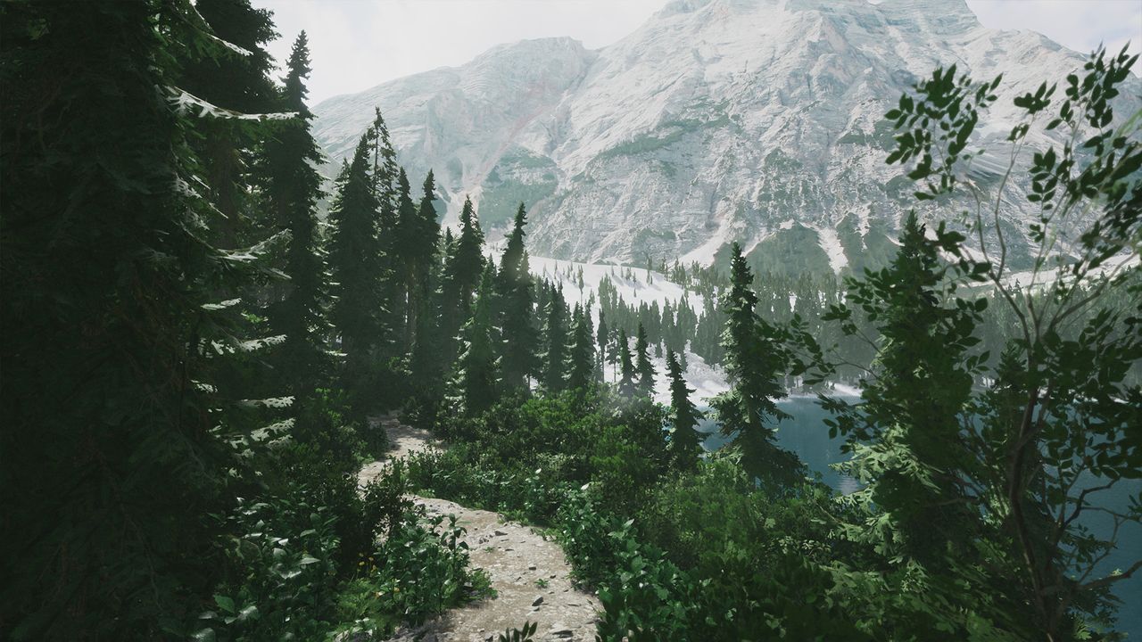 A screenshot from the Lushfoil Photography Sim game