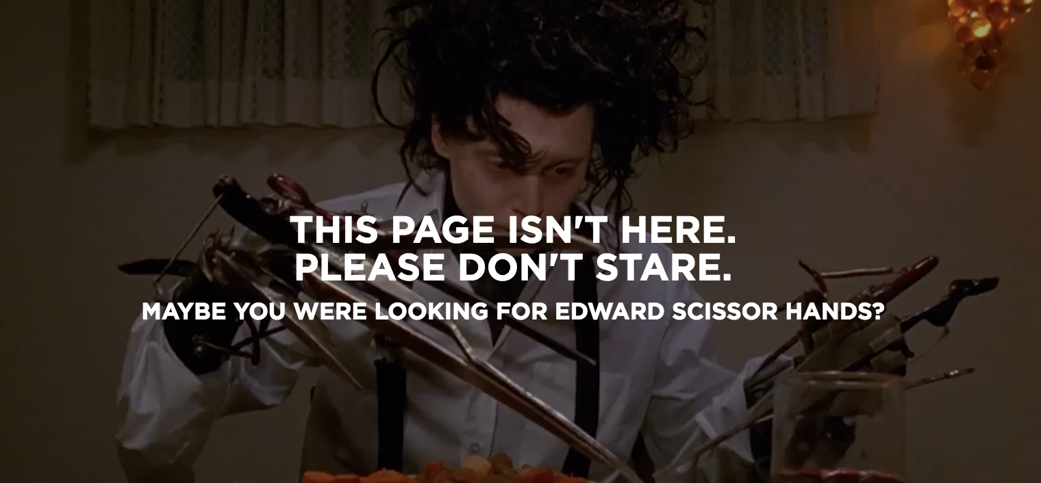 404 page: 20th Century Fox