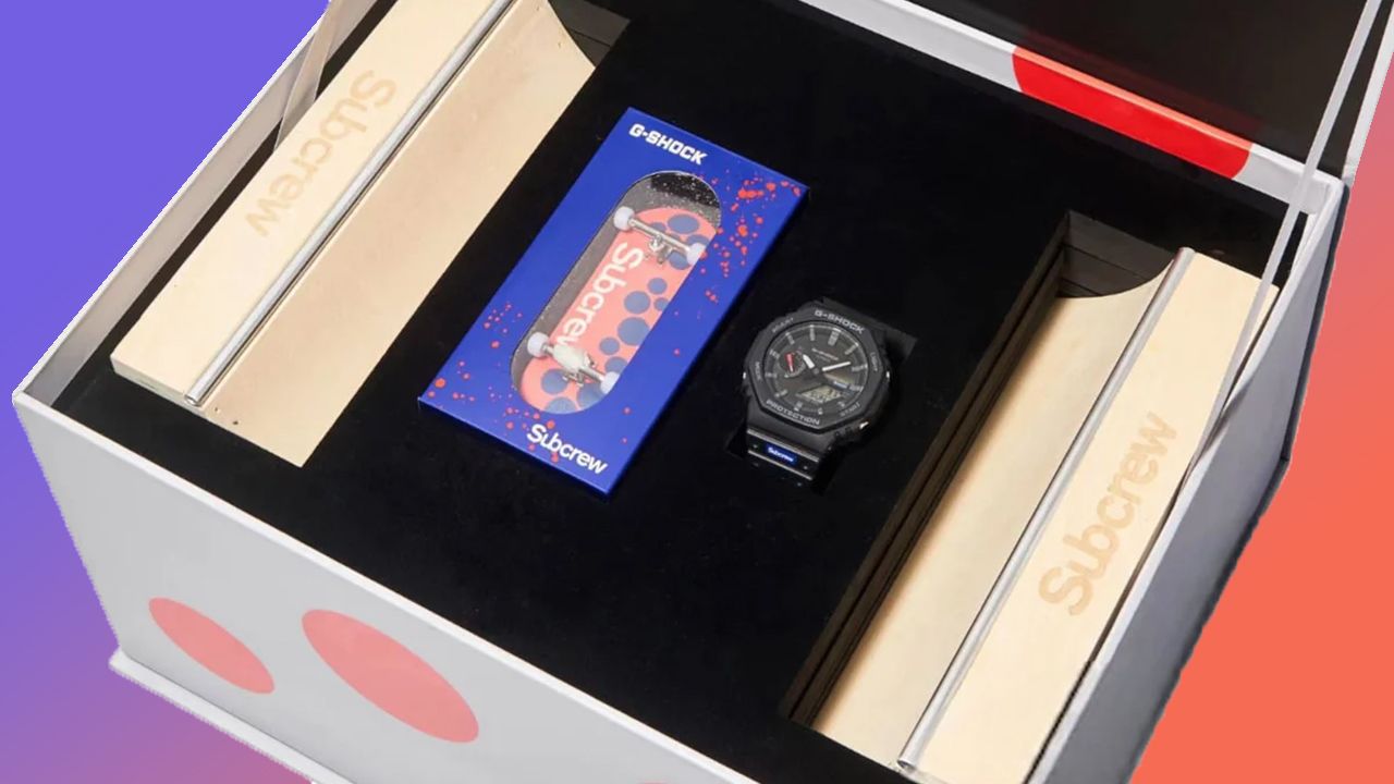 Casio G-Shock GA-B2100SBC Subcrew collab