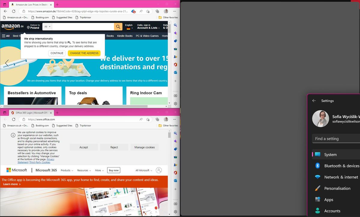 Window Layouts Reference Apps How to use Snap Layouts in Windows 11 to better manage your apps at ...