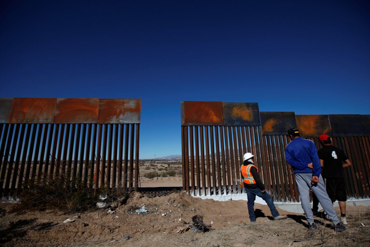 The U.S.-Mexico border.