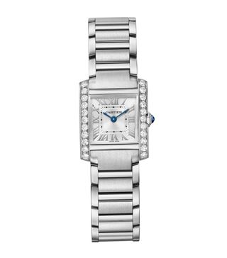 Cartier Small Stainless Steel Tank Française Watch 25.7mm | Harrods Uk