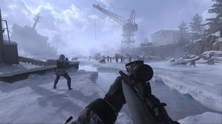 Call of Duty: Modern Warfare 3 frozen dock
