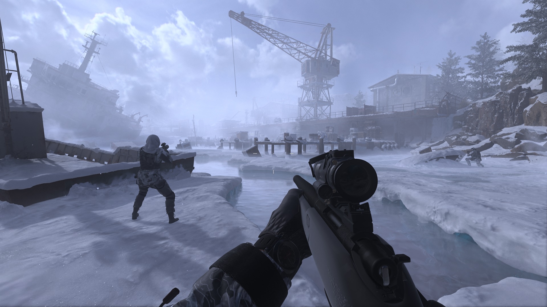 Call of Duty: Modern Warfare 3 eingefrorenes Dock