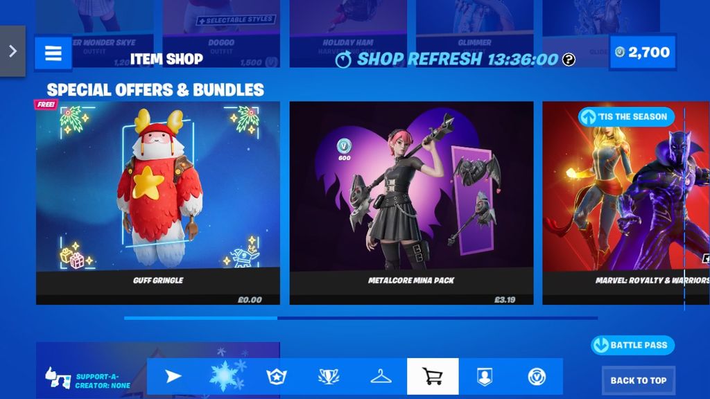 How to get the Fortnite Guff Gringle Outfit | GamesRadar+