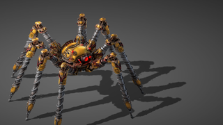Factorio spidertron robot
